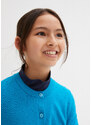 bonprix Pletený sveter, dievčenský, farba modrá, rozm. 152/158