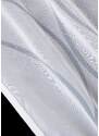 bonprix Záclona s vlnovou potlačou (1ks), s recyklovaným polyesterom, farba biela