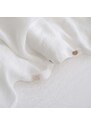 Linen Tales Obliečky z konopného vlákna v Bielej farbe