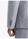 Ombre Clothing Pánske sako s ozdobnými gombíkmi REFA sivé