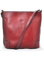 Dámská luxusní kožená kabelka Katana 82596 08 červená