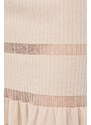 Sukňa Pinko béžová farba, mini, puzdrová, 102974.A1NA