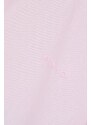 Bavlnená košeľa Pinko dámska, ružová farba, regular, s klasickým golierom, 100233.A19U
