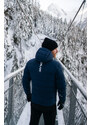 Nordblanc Modrá pánska nepremokavá zimná bunda DEFIANCE