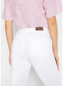 bonprix Bestsellerové strečové džínsy, farba biela