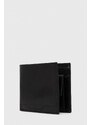 Kožená peňaženka U.S. Polo Assn. pánsky, čierna farba