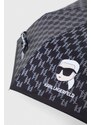 Dáždnik Karl Lagerfeld čierna farba