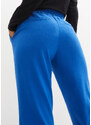 bonprix Nohavice s vysokým pásom, 7/8 nohavice s pohodlným pásom, farba modrá