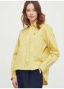 Bavlnená košeľa Polo Ralph Lauren dámska, regular, s klasickým golierom, 211891419