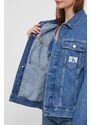 Rifľová bunda Calvin Klein Jeans pánska, prechodná, J30J324858