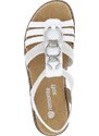RIEKER Dámske sandále REMONTE D2073-80 biela S4