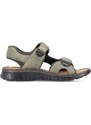 Pánske sandále RIEKER 26761-54 zelená S4
