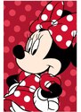 Jerry Fabrics Mikroplyšová deka Minnie Mouse - 100 x 150 cm