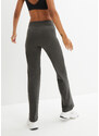 bonprix Strečové nohavice, bavlnené, rozšírené, (2 ks v balení), farba šedá