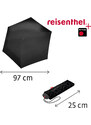 Reisenthel Pocket Mini Signature Black Hot Print - dámsky skladací mini dáždnik