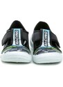 3F chlapčenské čierno modré papuče RACING 3Sk3-19