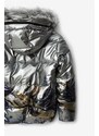 kabát Desigual Infinito gris metal