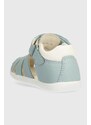 Detské sandále Geox SANDAL MACCHIA tyrkysová farba