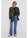Rifle Calvin Klein Jeans dámske,vysoký pás,J20J223304