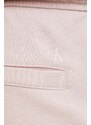 Bavlnené šortky Calvin Klein Jeans ružová farba,J30J325133