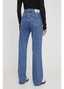 Rifle Calvin Klein Jeans dámske,vysoký pás,J20J223304