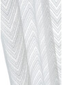 bonprix Žakárová záclona s grafickým vzorom (1 ks v balení), farba biela