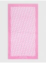 Bavlnený uterák Guess ružová farba, E4GZ12 SG00P