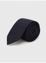 Hodvábna kravata HUGO tmavomodrá farba,50494297
