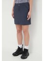 Športová sukňa Columbia Saturday Trail tmavomodrá farba, mini, rovný strih, 1710551