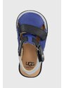 Detské sandále UGG ROWAN tmavomodrá farba