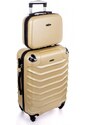 Rogal Zlatá 2 sada škrupinových kufrov "Premium" - veľ. L, XL