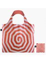 Skladacia nákupná taška LOQI LOUISE BOURGEOIS Spirals Red