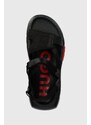 Sandále HUGO Ryany pánske, čierna farba, 50517040