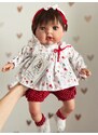 Nines D'Onil Realistická španielska bábika- TITA , hnedovláska 45cm