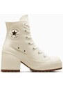 Tenisky Converse Chuck 70 De Luxe Heel dámske, biela farba, A05348C