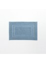 Blancheporte Kúpeľňová predložka s dvojitým pruhom modrá džínsová 050