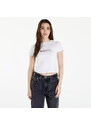 Dámské tričko Calvin Klein Jeans Diffused Box Fitted Short Sleeve Tee Bright White