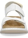 Dámske sandále RIEKER V9260-80 biela S4