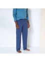 Blancheporte Jednofarebné pyžamové nohavice nám. modrá 042