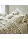 Blancheporte Pruhovaná posteľná bielizeň Romy, zn. Colombine, bavlna béžová 090