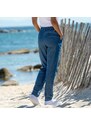 Vzdušné nohavice z tenkého denimu denim 036 Blancheporte