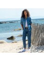 Vzdušné nohavice z tenkého denimu denim 036 Blancheporte