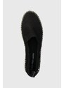 Espadrilky Calvin Klein Jeans PLATFORM ESPADRILLE ML BTW čierna farba, na platforme, YW0YW01378