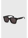 Slnečné okuliare Alexander McQueen pánske, čierna farba, AM0432SA