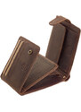 Green Deed Pánska kožená peňaženka s prackou (GPPN417)