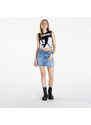 Tommy Hilfiger Sukňa Tommy Jeans Izzie Mid Rise Mini Classic Skirt Denim