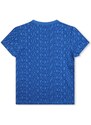 Detské bavlnené tričko Karl Lagerfeld vzorovaný
