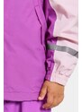 Detská nepremokavá bunda Didriksons PILVI KIDS JKT fialová farba