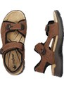 Pánske sandále RIEKER 26955-24 hnedá S4