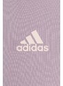 Legíny adidas dámske, fialová farba, vzorované, IR5334